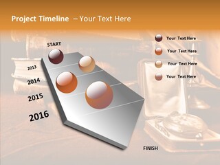 Decrepitude Holes Macro PowerPoint Template