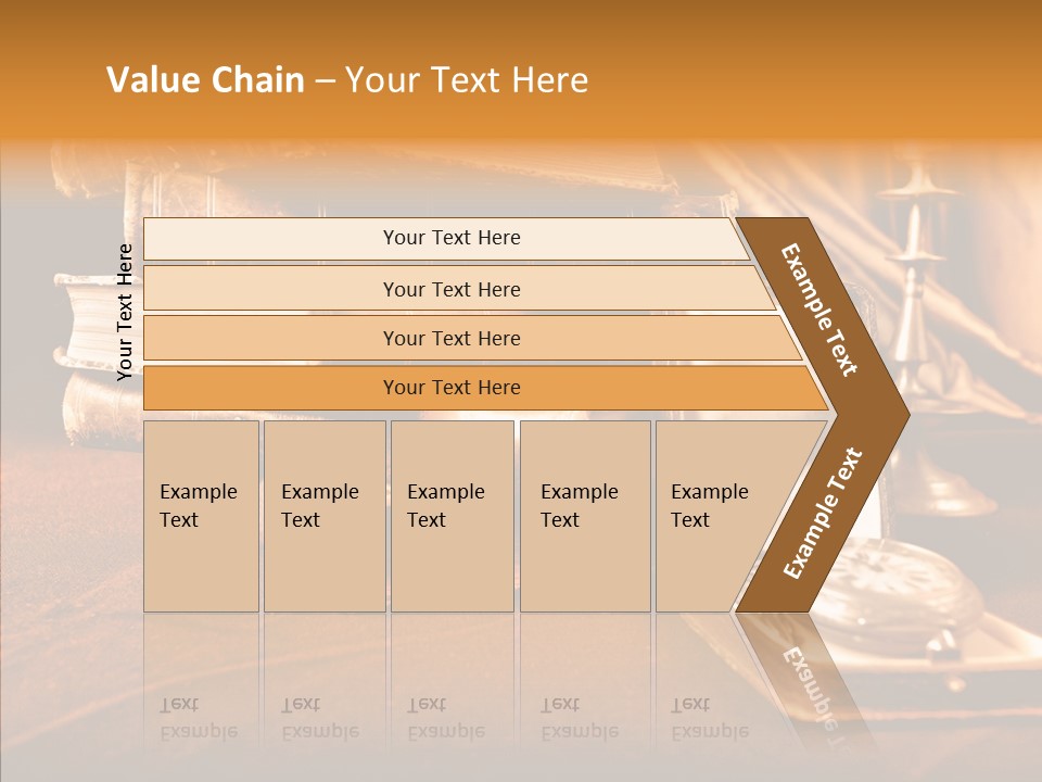 Decrepitude Holes Macro PowerPoint Template