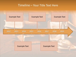 Decrepitude Holes Macro PowerPoint Template