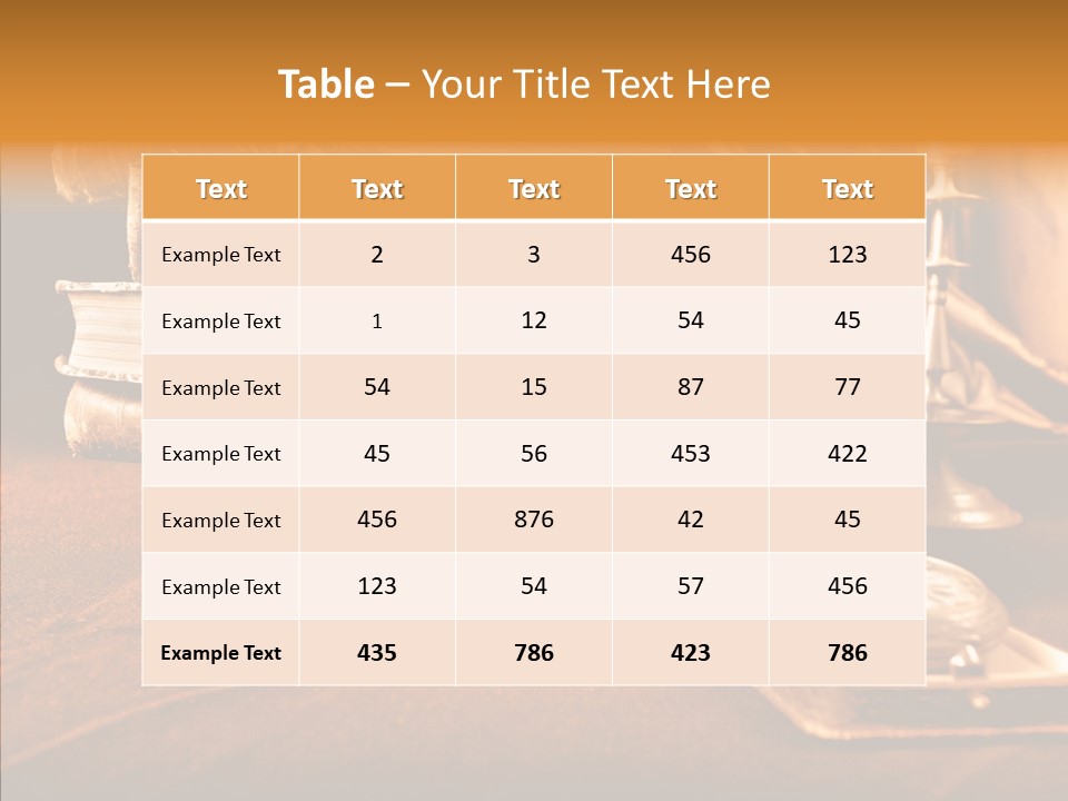 Decrepitude Holes Macro PowerPoint Template