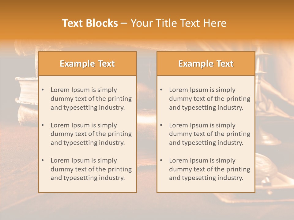 Decrepitude Holes Macro PowerPoint Template