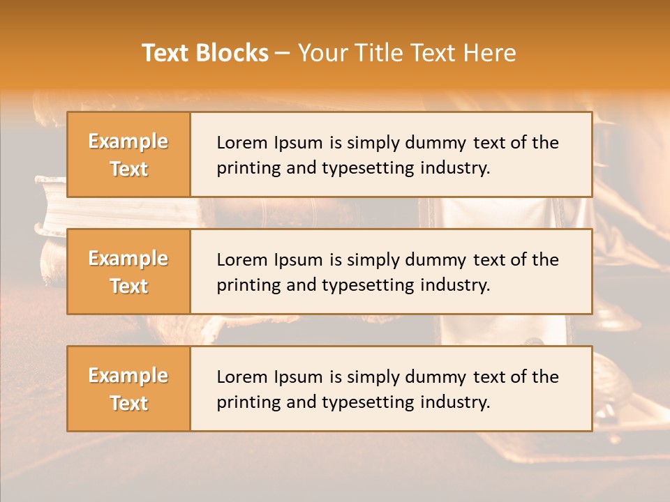Decrepitude Holes Macro PowerPoint Template