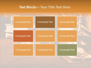 Decrepitude Holes Macro PowerPoint Template