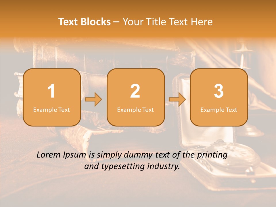 Decrepitude Holes Macro PowerPoint Template