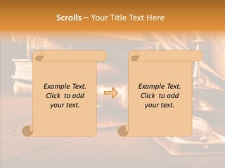 Decrepitude Holes Macro PowerPoint Template