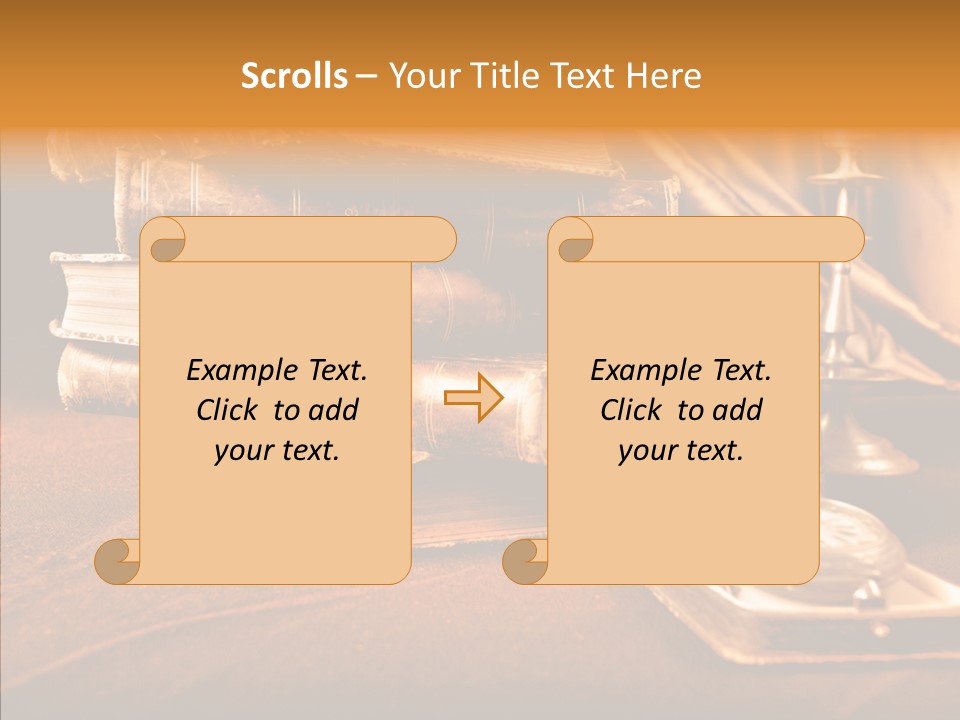 Decrepitude Holes Macro PowerPoint Template
