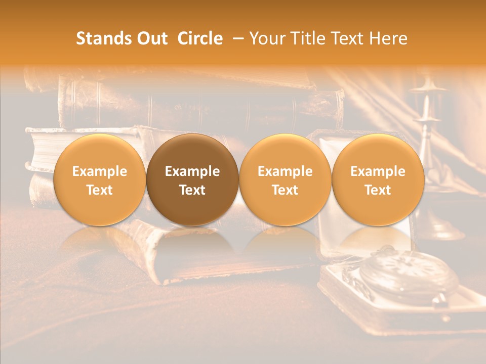 Decrepitude Holes Macro PowerPoint Template