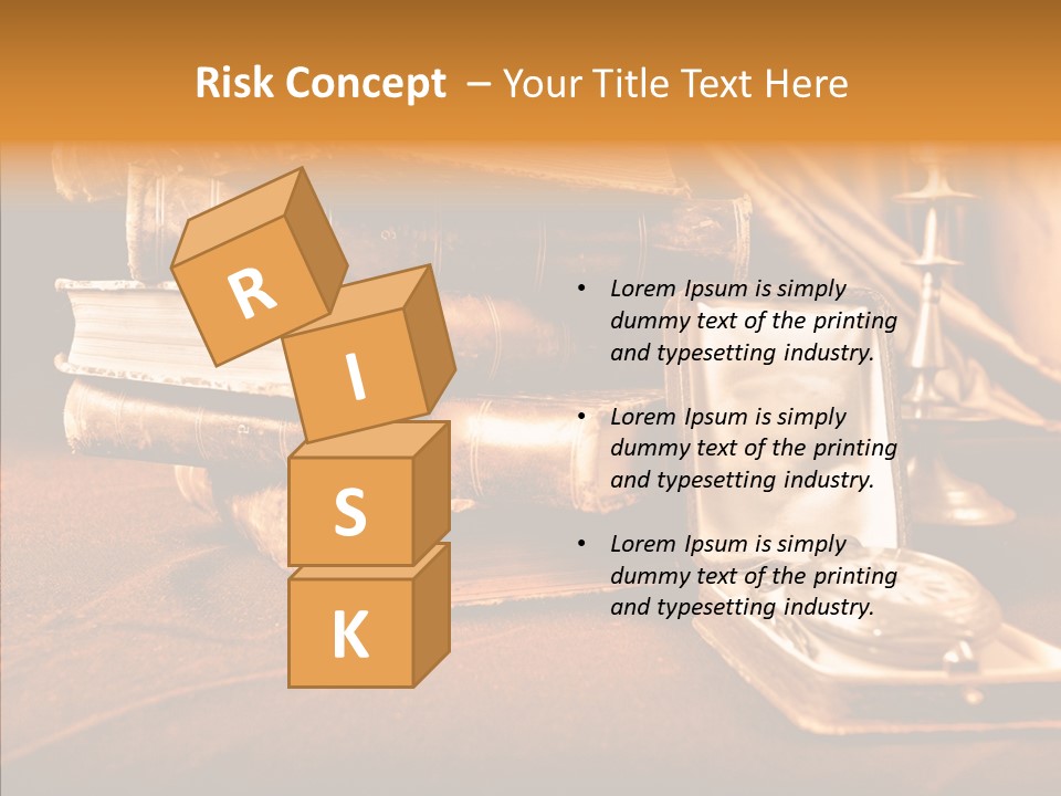 Decrepitude Holes Macro PowerPoint Template
