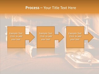 Decrepitude Holes Macro PowerPoint Template