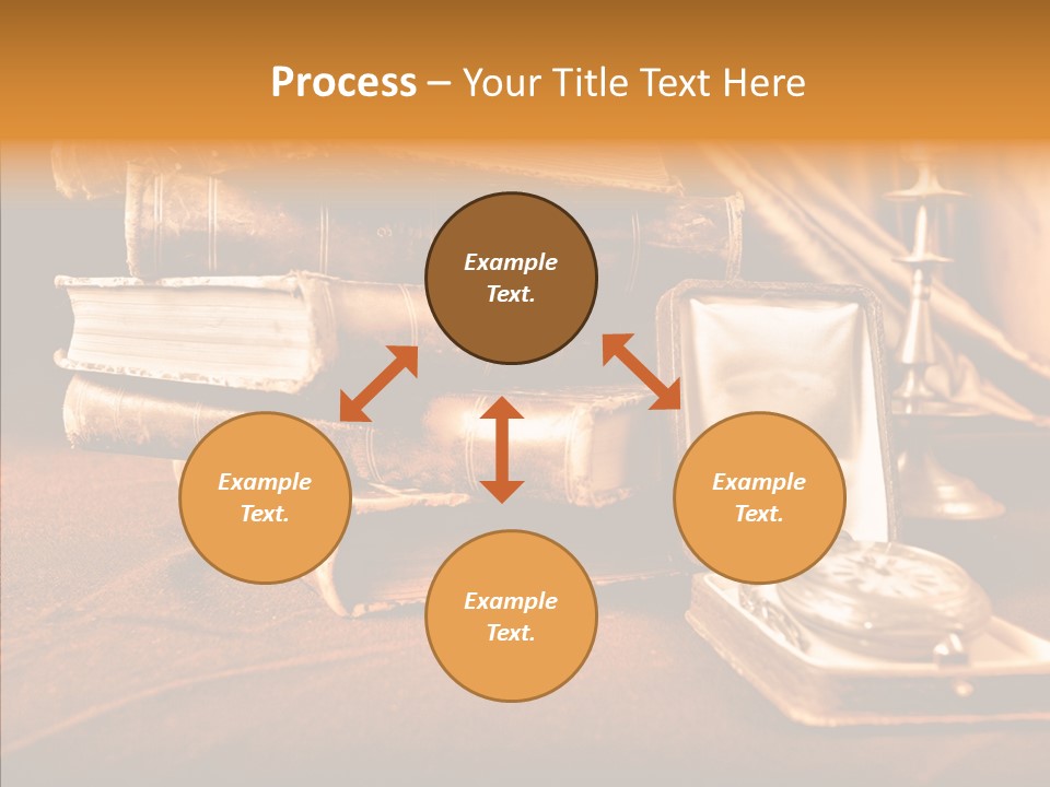 Decrepitude Holes Macro PowerPoint Template