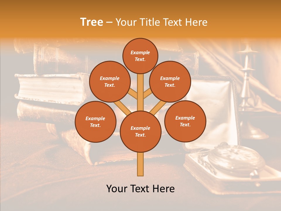 Decrepitude Holes Macro PowerPoint Template