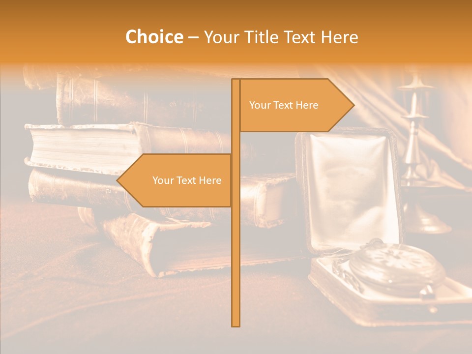 Decrepitude Holes Macro PowerPoint Template