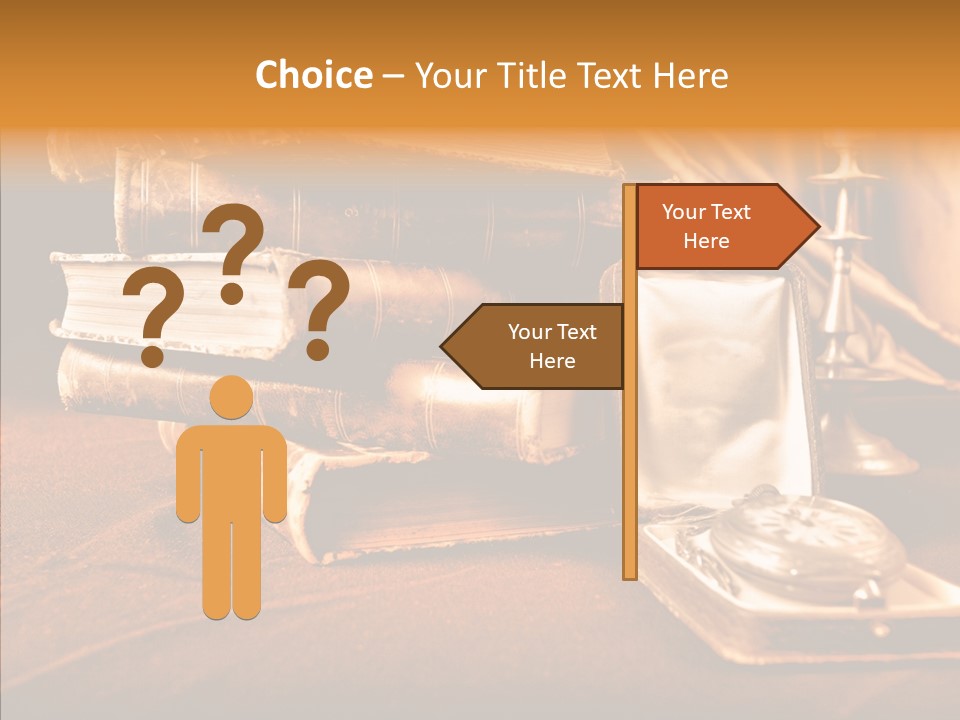 Decrepitude Holes Macro PowerPoint Template