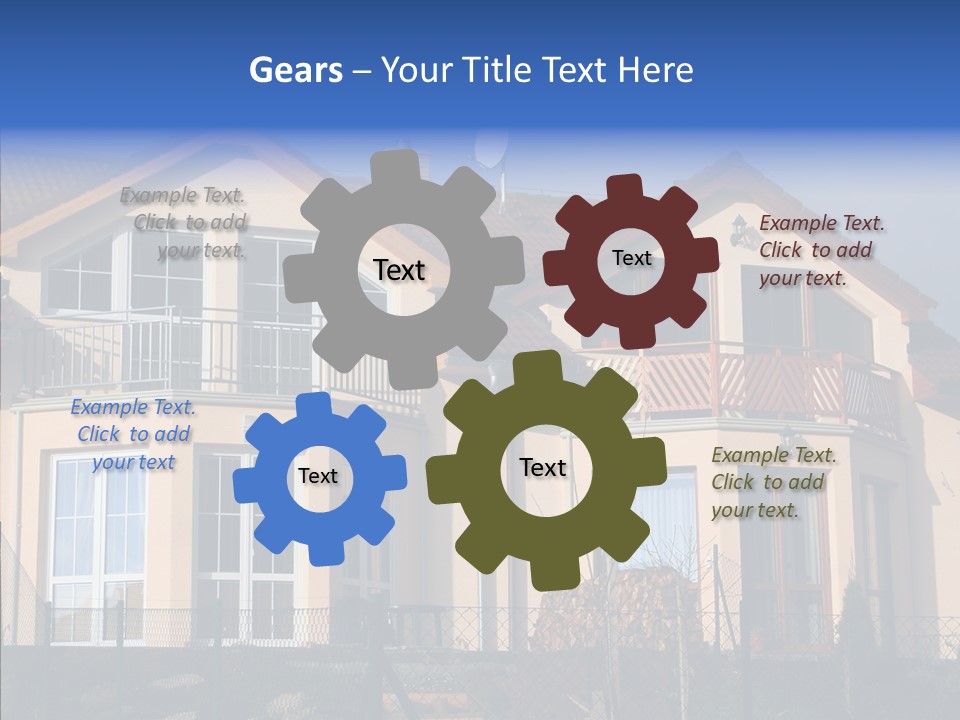 Degree Model Color PowerPoint Template