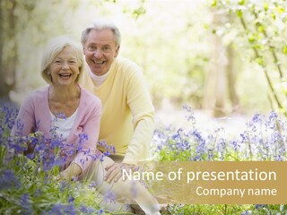 People Ethnicity Retirement PowerPoint Template