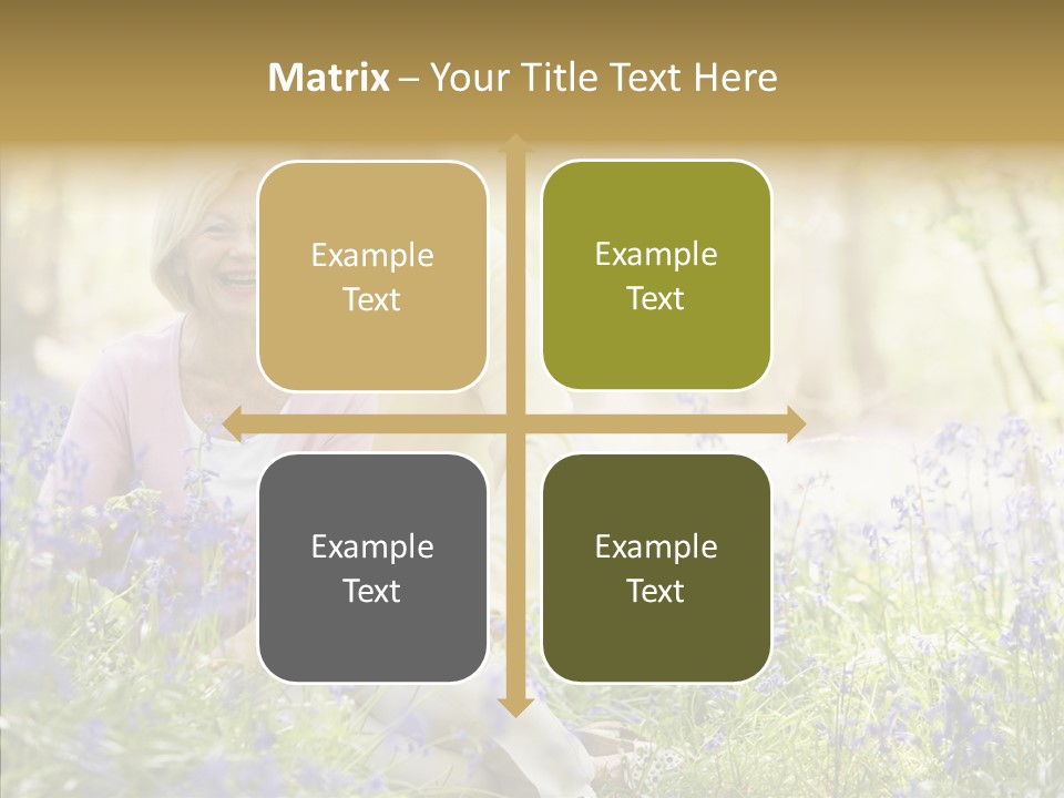 People Ethnicity Retirement PowerPoint Template