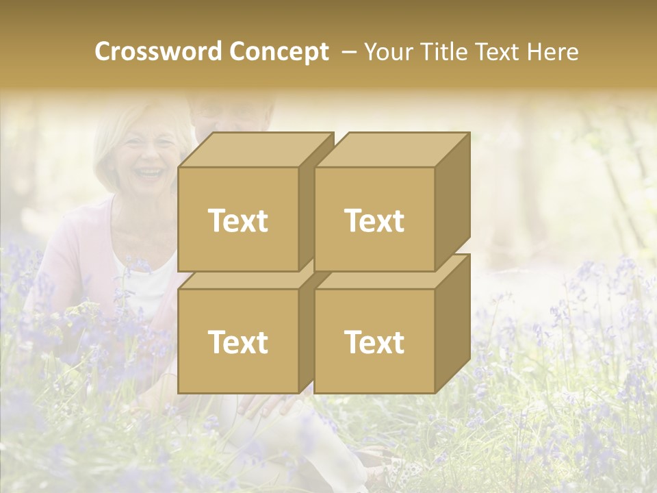 People Ethnicity Retirement PowerPoint Template