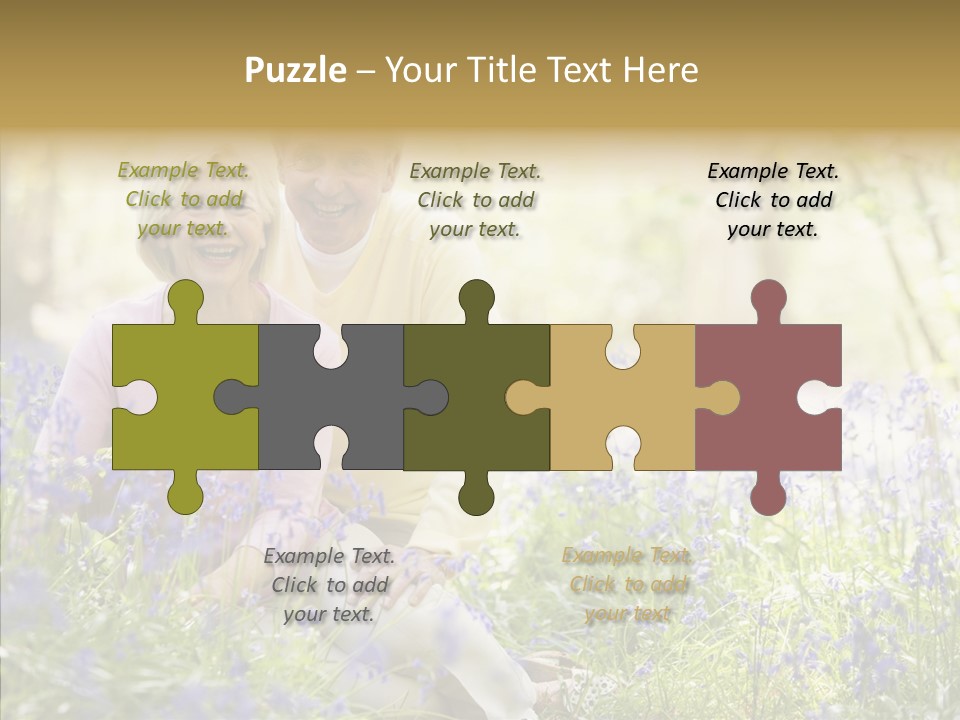 People Ethnicity Retirement PowerPoint Template