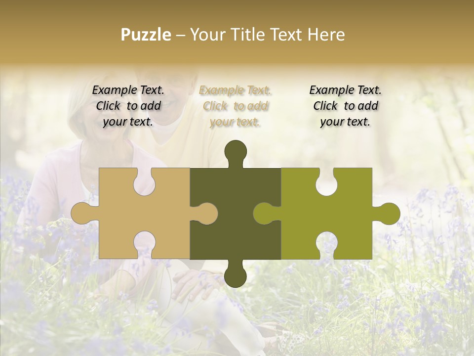 People Ethnicity Retirement PowerPoint Template