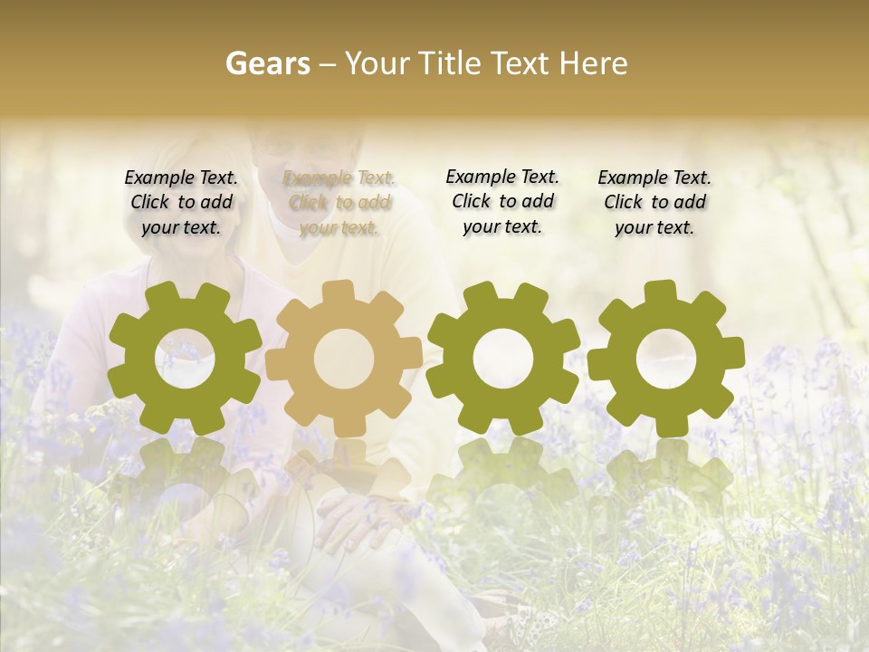 People Ethnicity Retirement PowerPoint Template