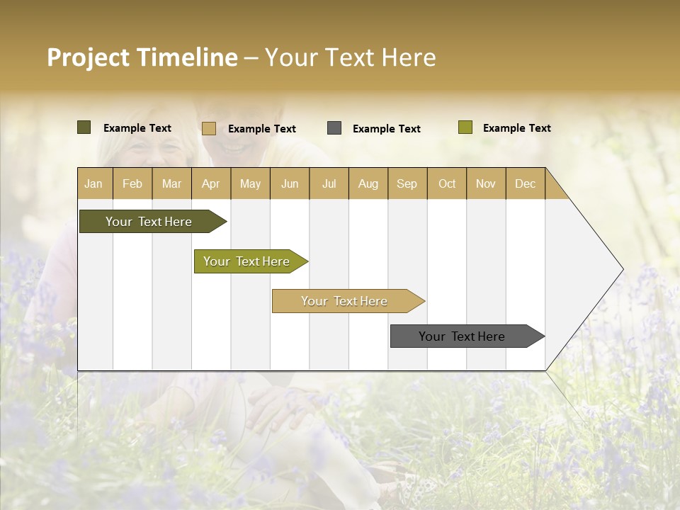People Ethnicity Retirement PowerPoint Template