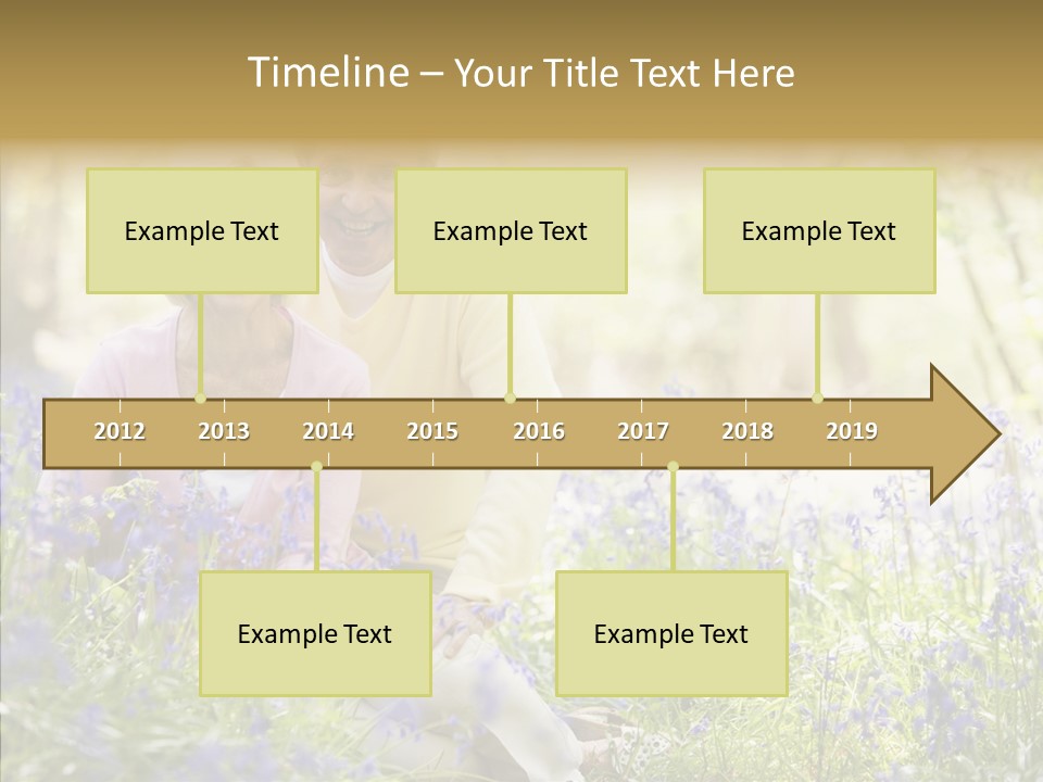 People Ethnicity Retirement PowerPoint Template