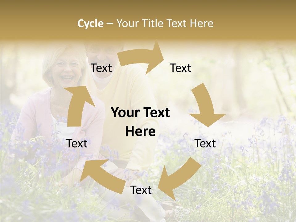 People Ethnicity Retirement PowerPoint Template