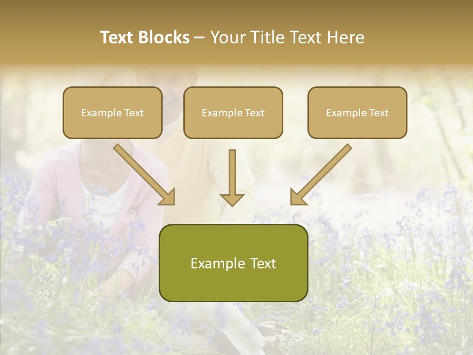 People Ethnicity Retirement PowerPoint Template