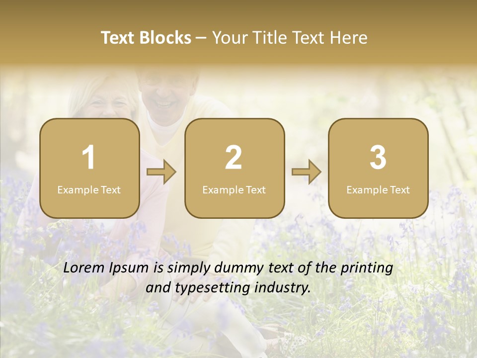 People Ethnicity Retirement PowerPoint Template