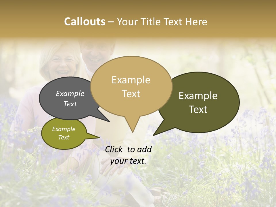 People Ethnicity Retirement PowerPoint Template