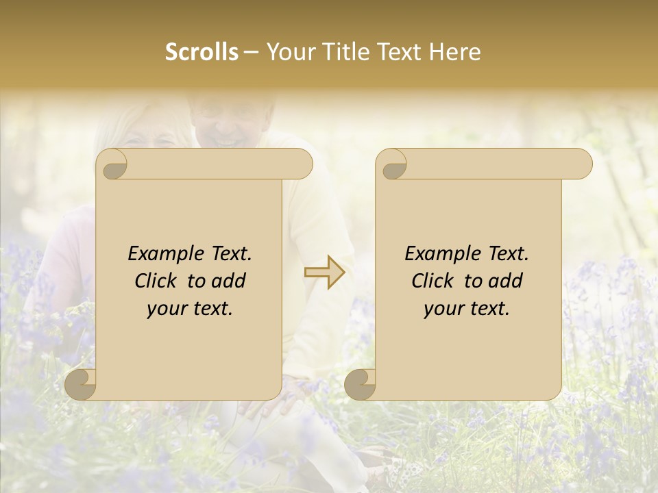 People Ethnicity Retirement PowerPoint Template