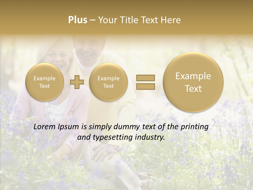 People Ethnicity Retirement PowerPoint Template