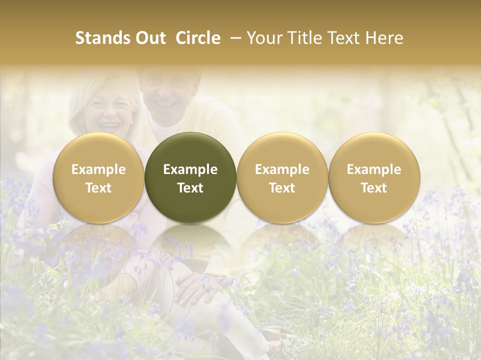 People Ethnicity Retirement PowerPoint Template