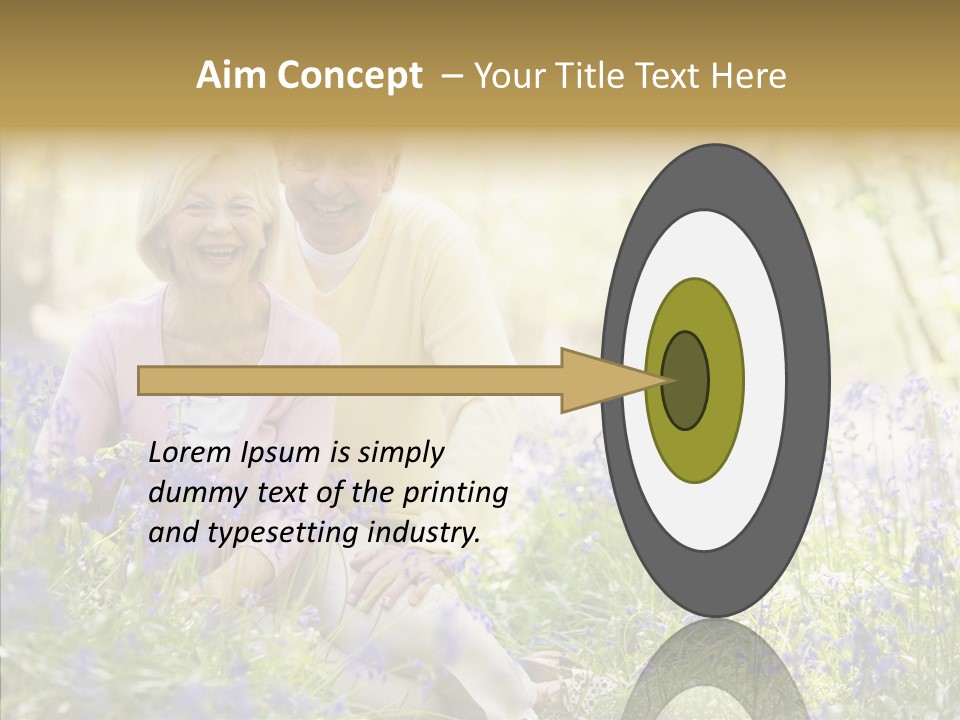 People Ethnicity Retirement PowerPoint Template