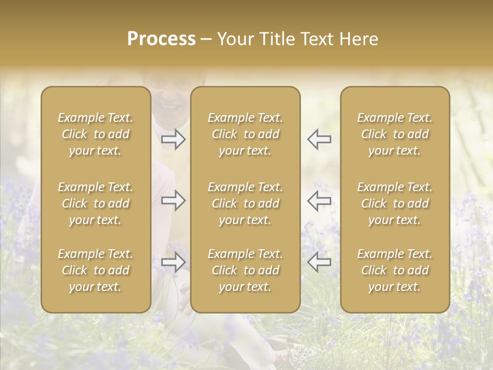 People Ethnicity Retirement PowerPoint Template