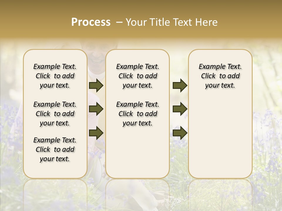 People Ethnicity Retirement PowerPoint Template