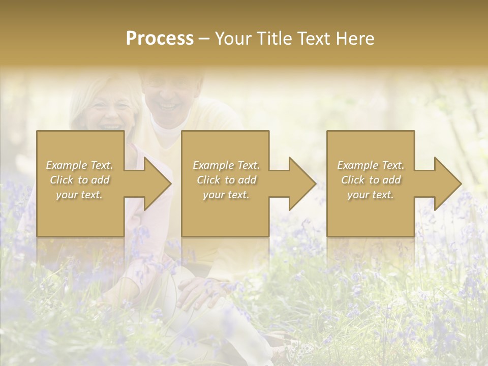 People Ethnicity Retirement PowerPoint Template
