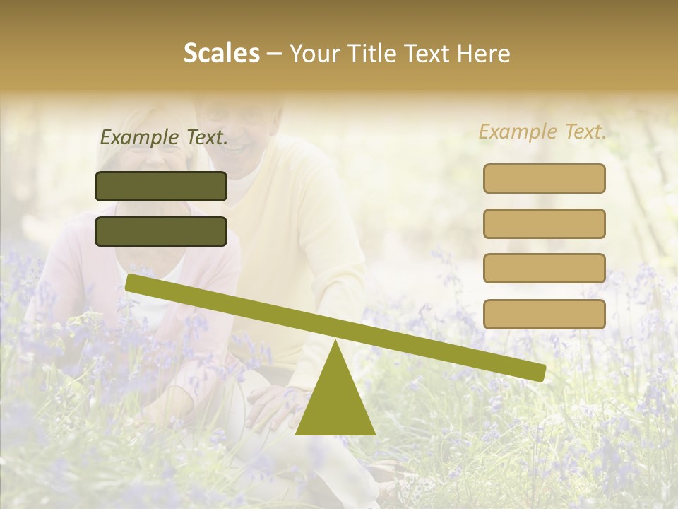 People Ethnicity Retirement PowerPoint Template