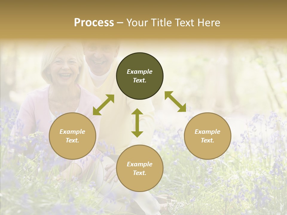 People Ethnicity Retirement PowerPoint Template