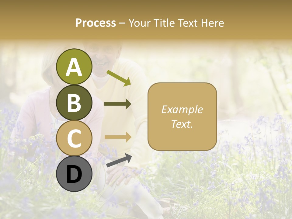 People Ethnicity Retirement PowerPoint Template