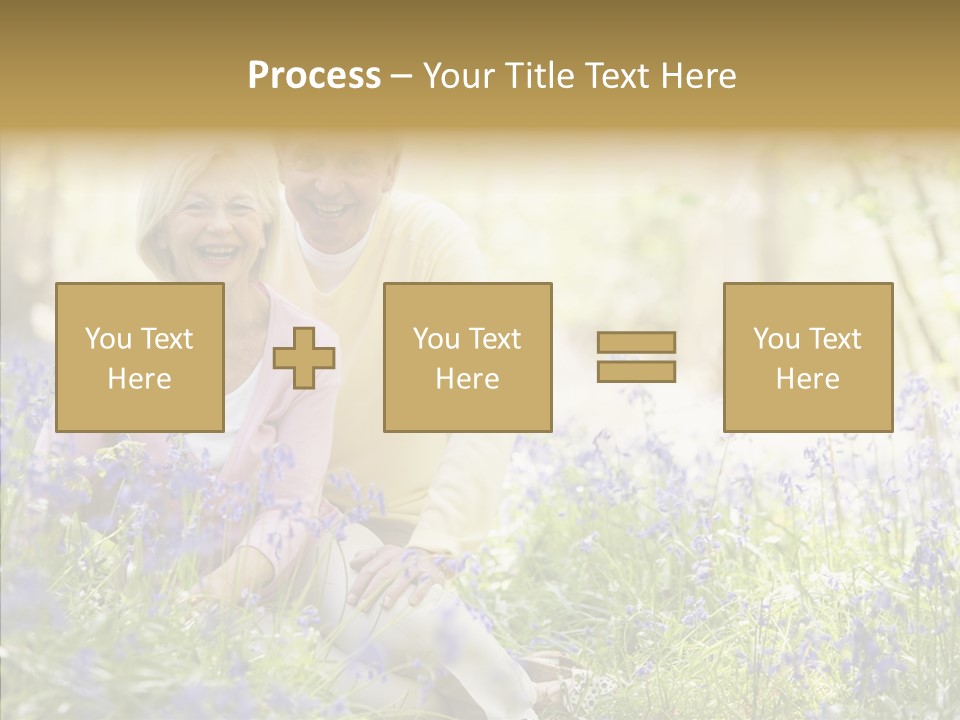 People Ethnicity Retirement PowerPoint Template