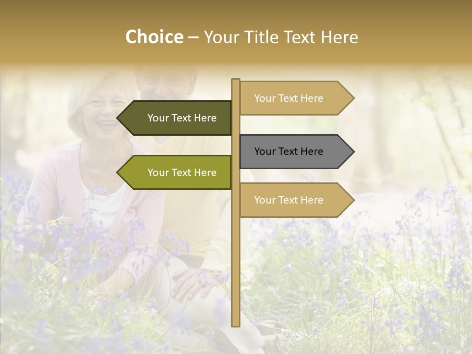 People Ethnicity Retirement PowerPoint Template