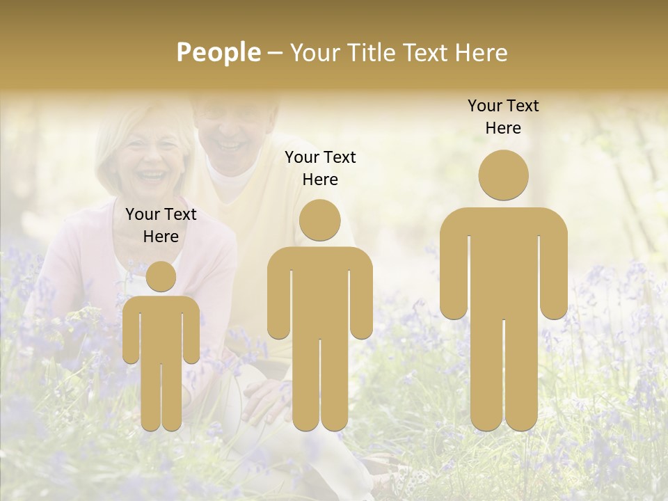 People Ethnicity Retirement PowerPoint Template