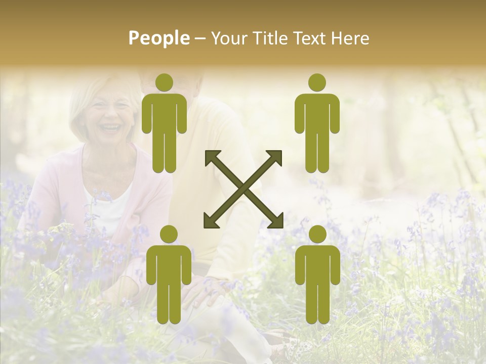 People Ethnicity Retirement PowerPoint Template