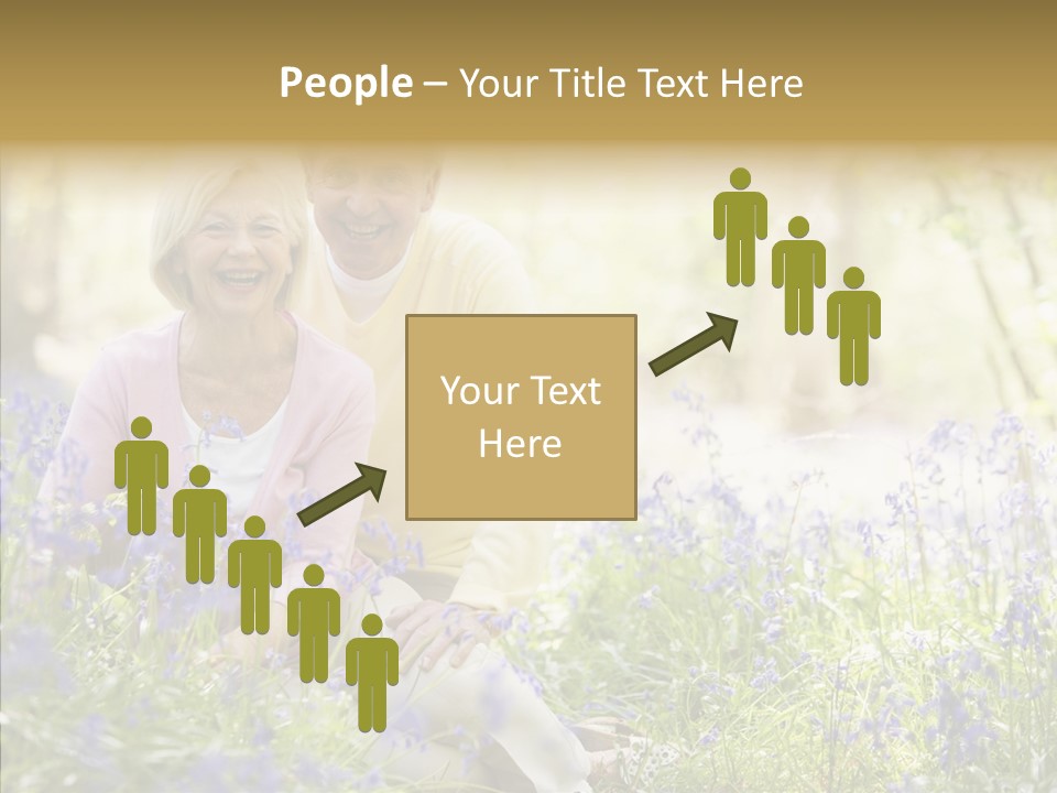 People Ethnicity Retirement PowerPoint Template