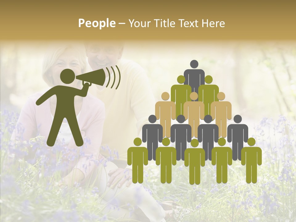 People Ethnicity Retirement PowerPoint Template