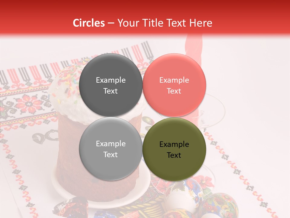 Feast Candle Yellow PowerPoint Template