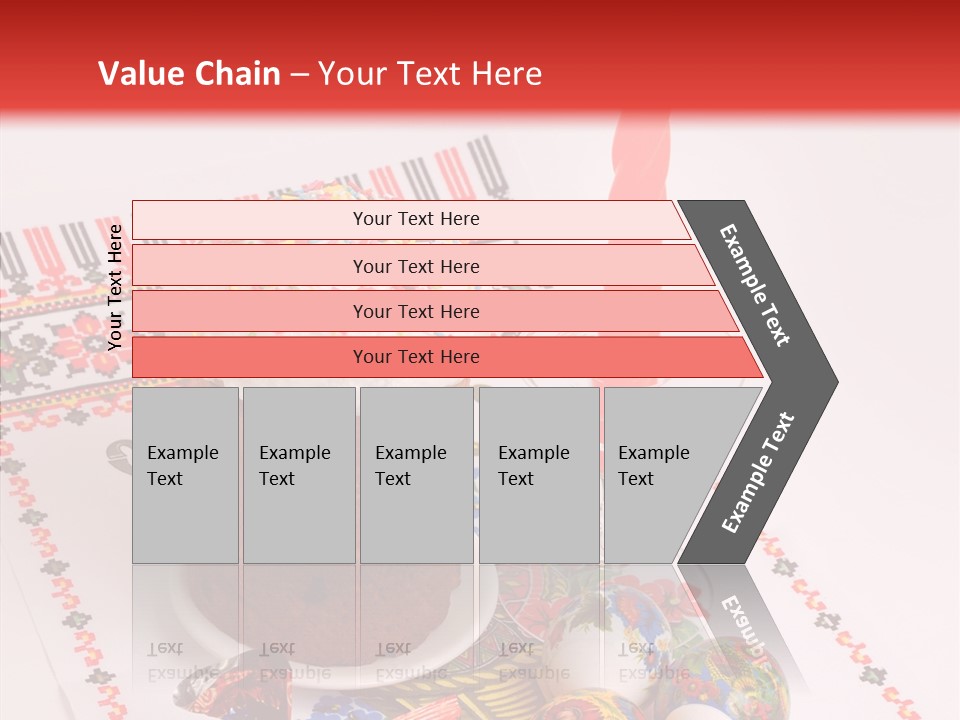 Feast Candle Yellow PowerPoint Template