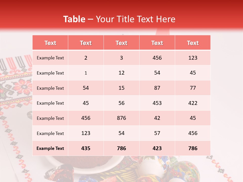 Feast Candle Yellow PowerPoint Template