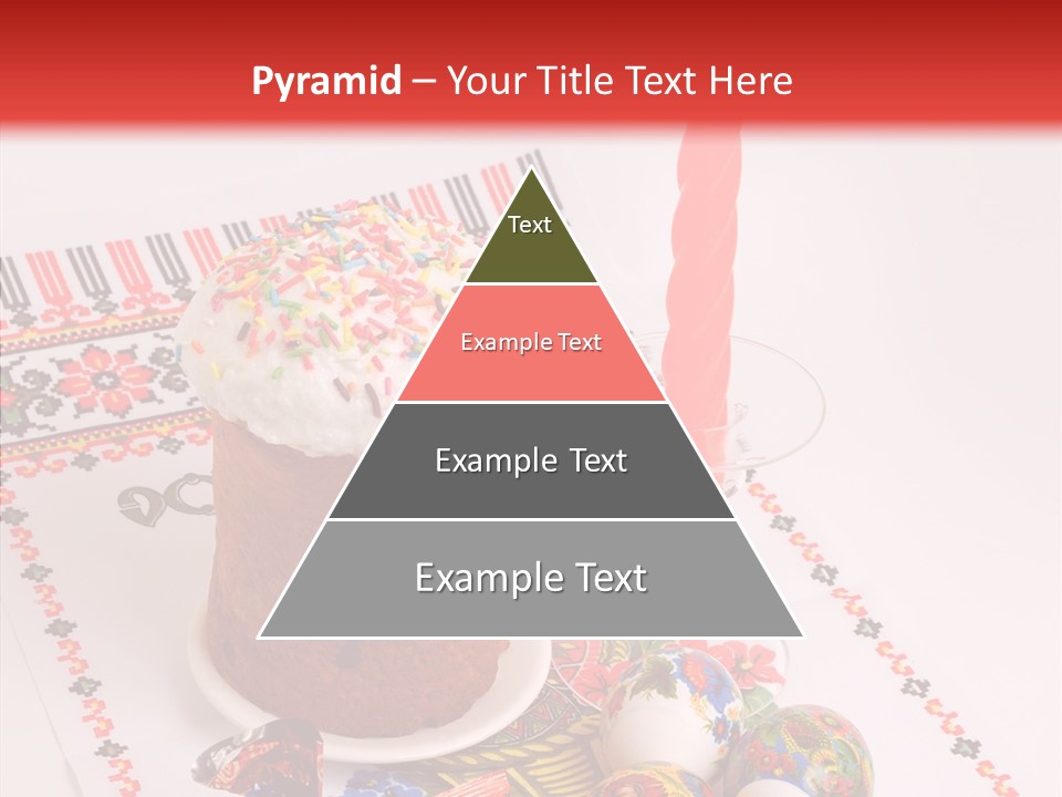 Feast Candle Yellow PowerPoint Template